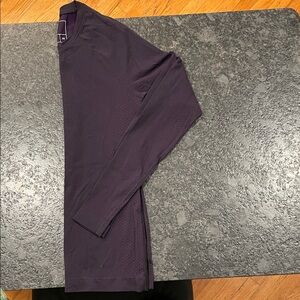 Figs Deep Purple Seamless Top